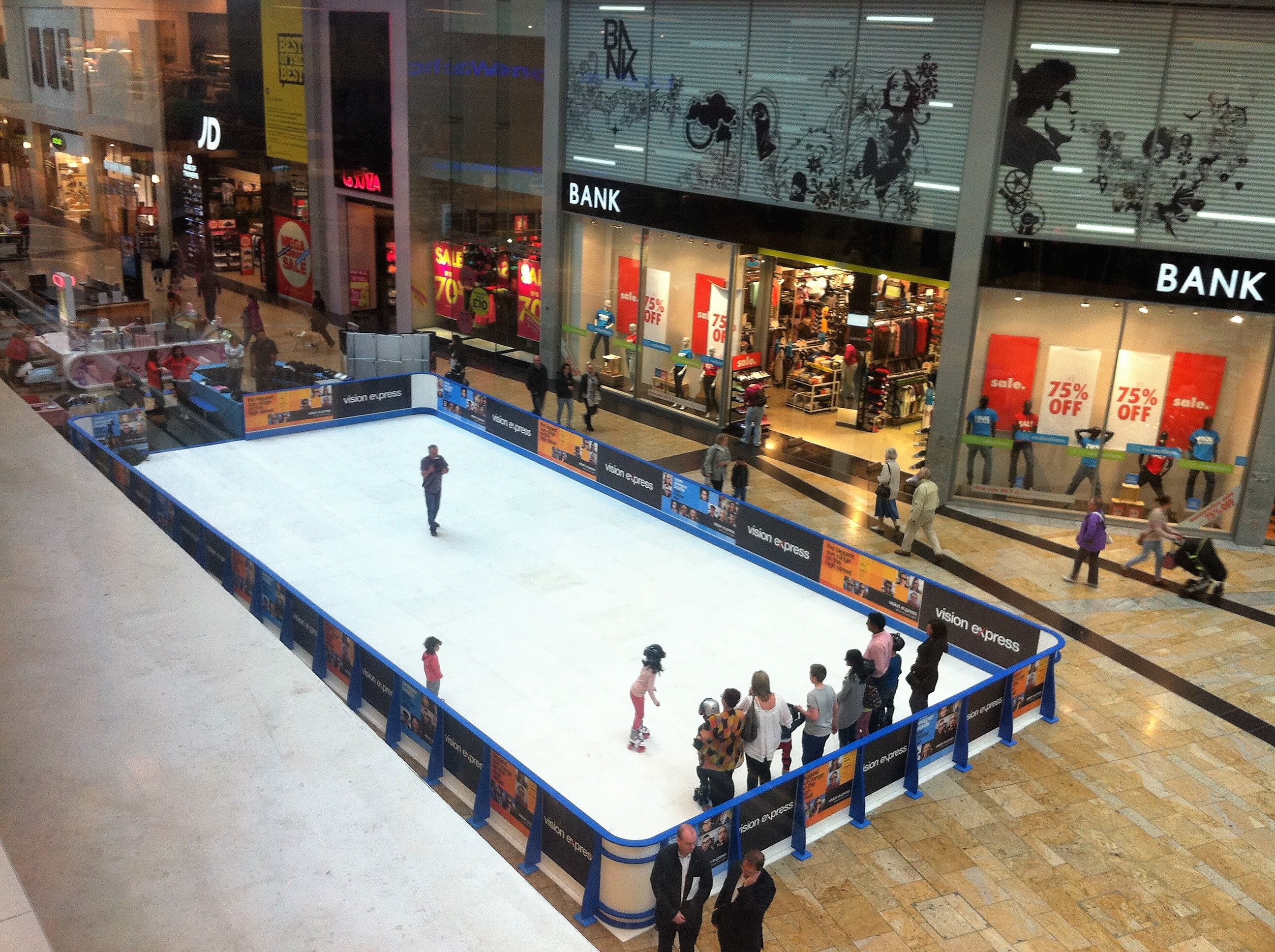 Synthetic Ice Rink Hire